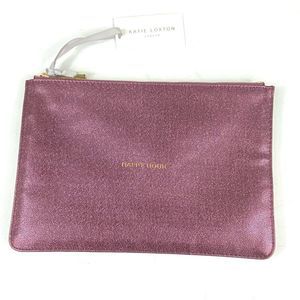 Katie Loxton Happy Hour Perfect Pouch shiny burg